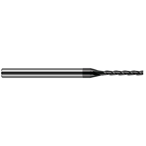 Miniature End Mill - Square - Long Flute, 0.1250" (1/8), Material - Machining: Carbide